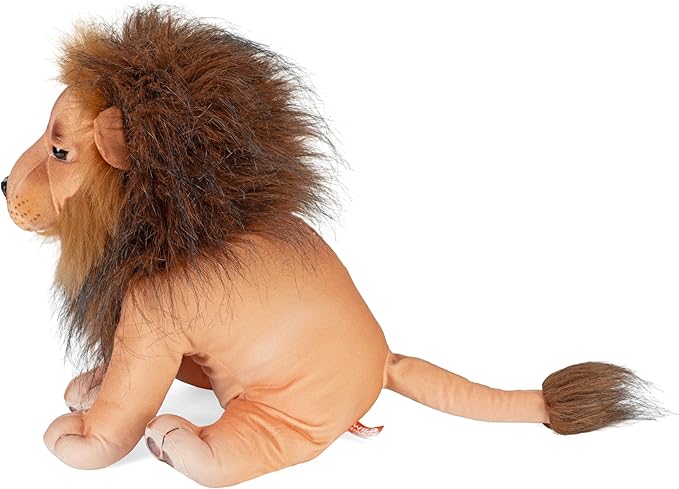 Wild Republic Artist Collection, Lion, Kids, 15 inches, Plush Toy, Fill is Spun Recycled Water Bottles.