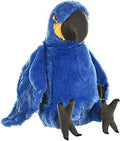 Wild Republic Hyacinth Macaw, Stuffed Animal, Plush Toy, Gifts for Kids, Cuddlekins 12 Inches