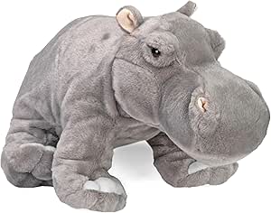 Wild Republic 16620 Hippo, Stuffed Animal, Plush Toy, Gifts for Kids, Cuddlekins, 12 Inches