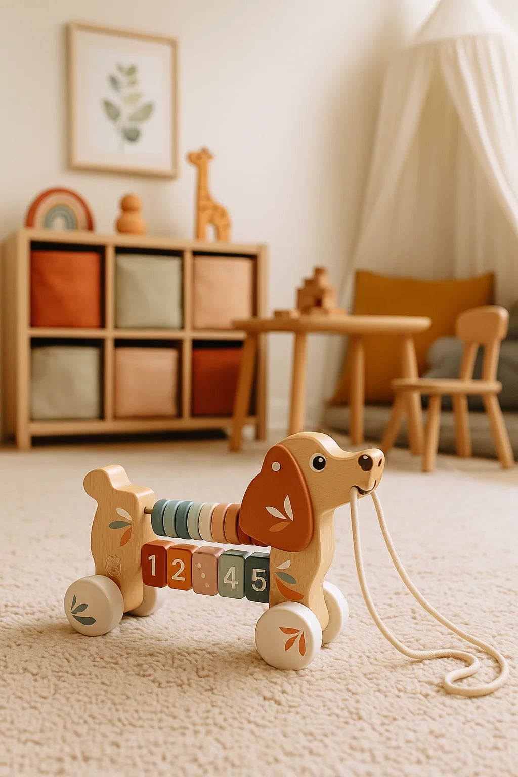 SPEEDY MONKEY - PULL A LONG PUPPY