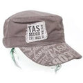CAP TWILL TASSIE DEVILS IN MUTED TONES CHARCOAL/GREY