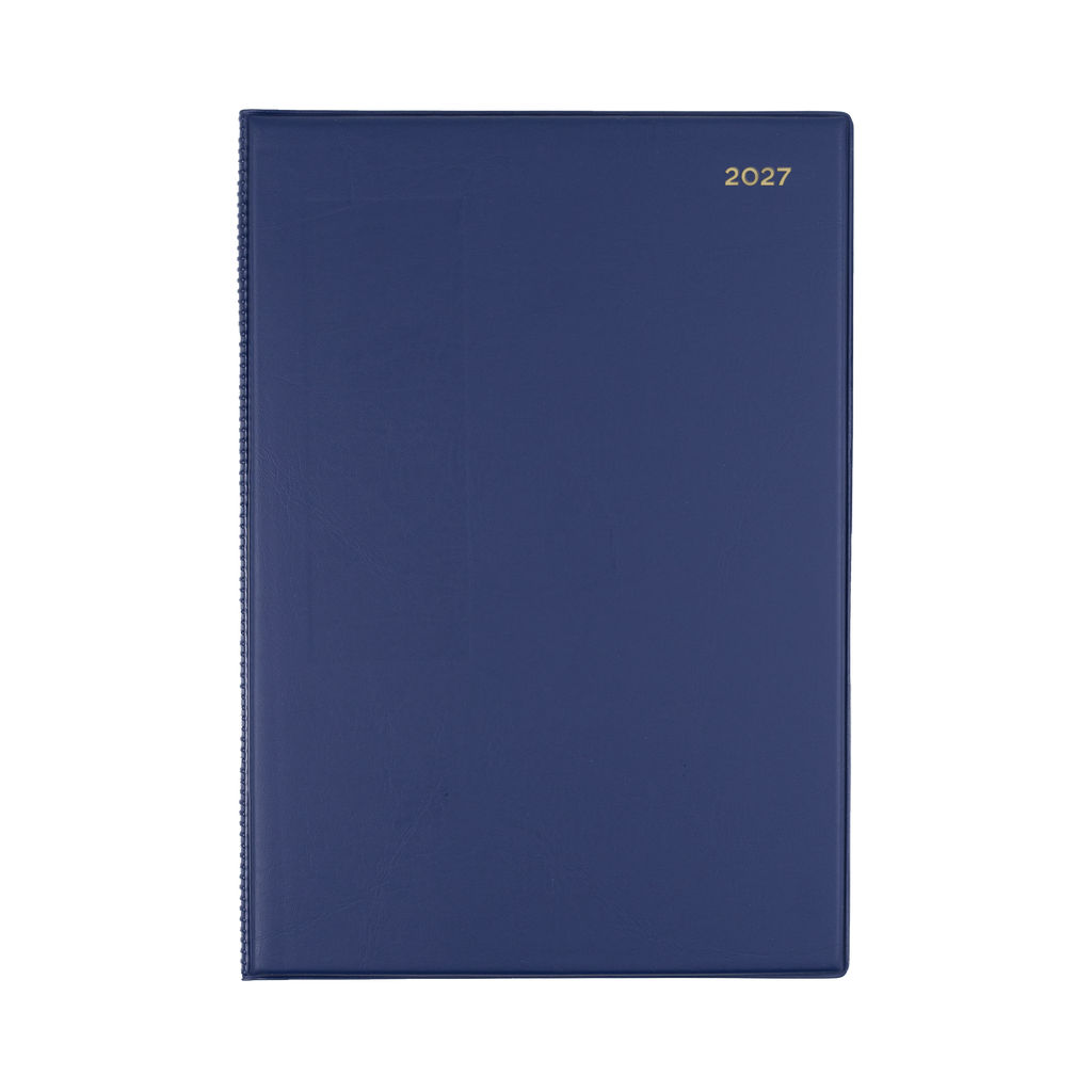 DIARY 2027 COLLINS BELMONT A4 147.V59 PVC DTP NAVY
