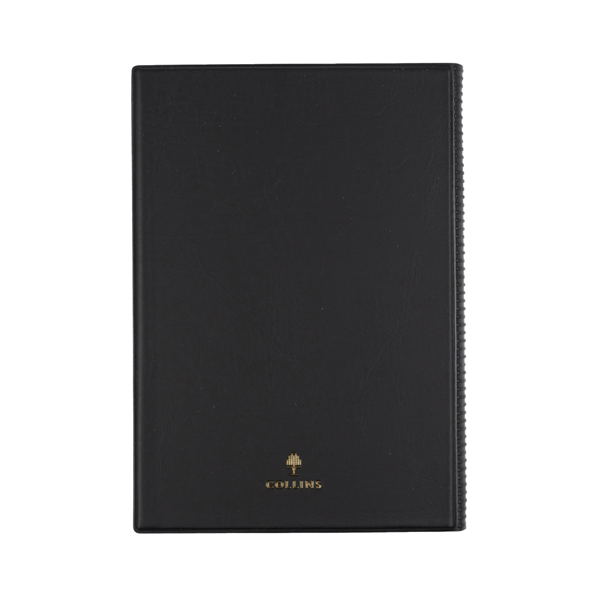DIARY 2027 COLLINS BELMONT A5 187.V99 PVC DTP BLACK