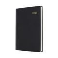DIARY 2027 COLLINS BELMONT A7 137.V99 PVC POCKET DTP BLACK