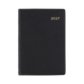 DIARY 2027 COLLINS BELMONT A7 337.V99 PVC POCKET WTV BLACK