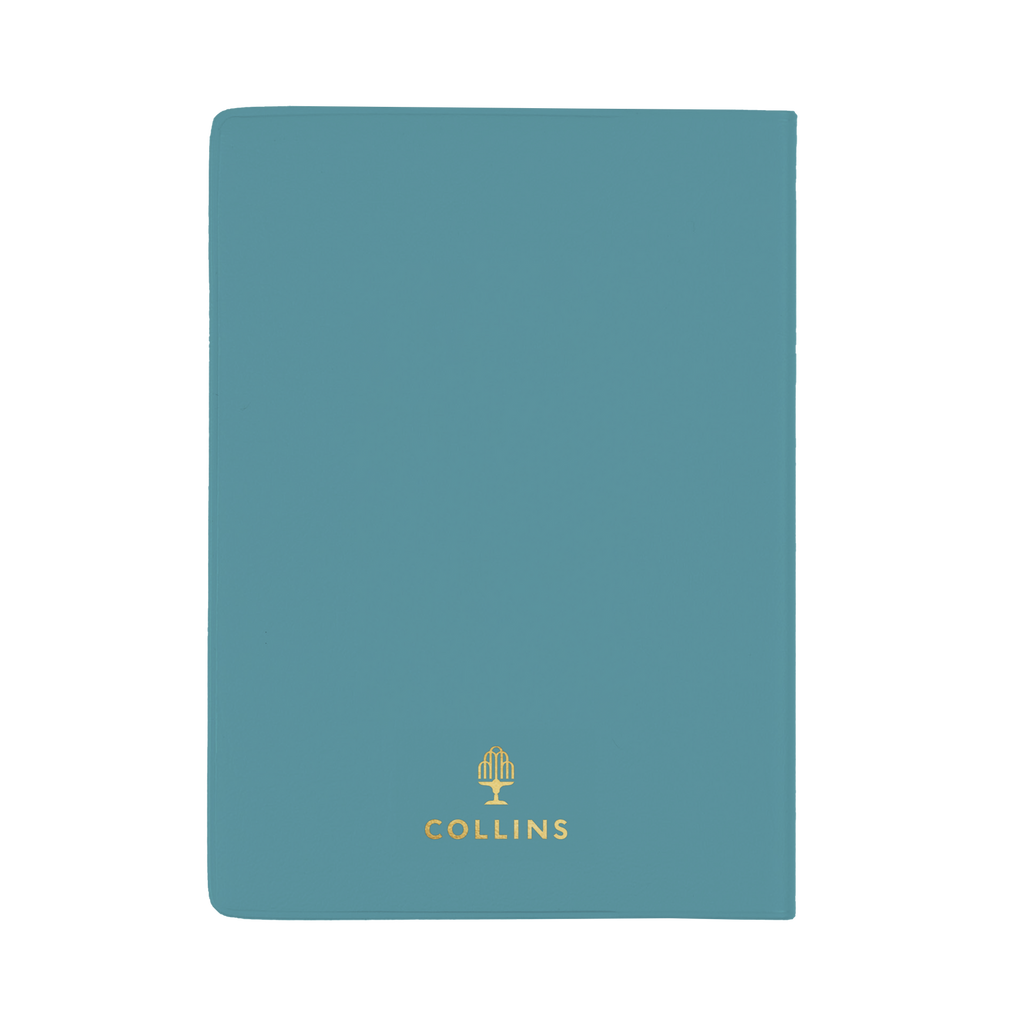 DIARY 2027 COLLINS BELMONT A7 337.V53 PVC POCKET WTV TEAL