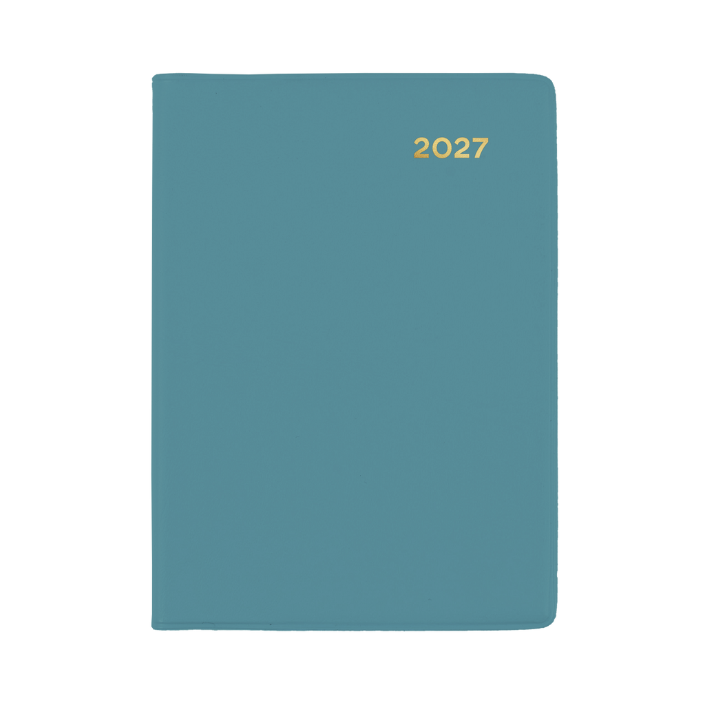 DIARY 2027 COLLINS BELMONT A7 337.V53 PVC POCKET WTV TEAL