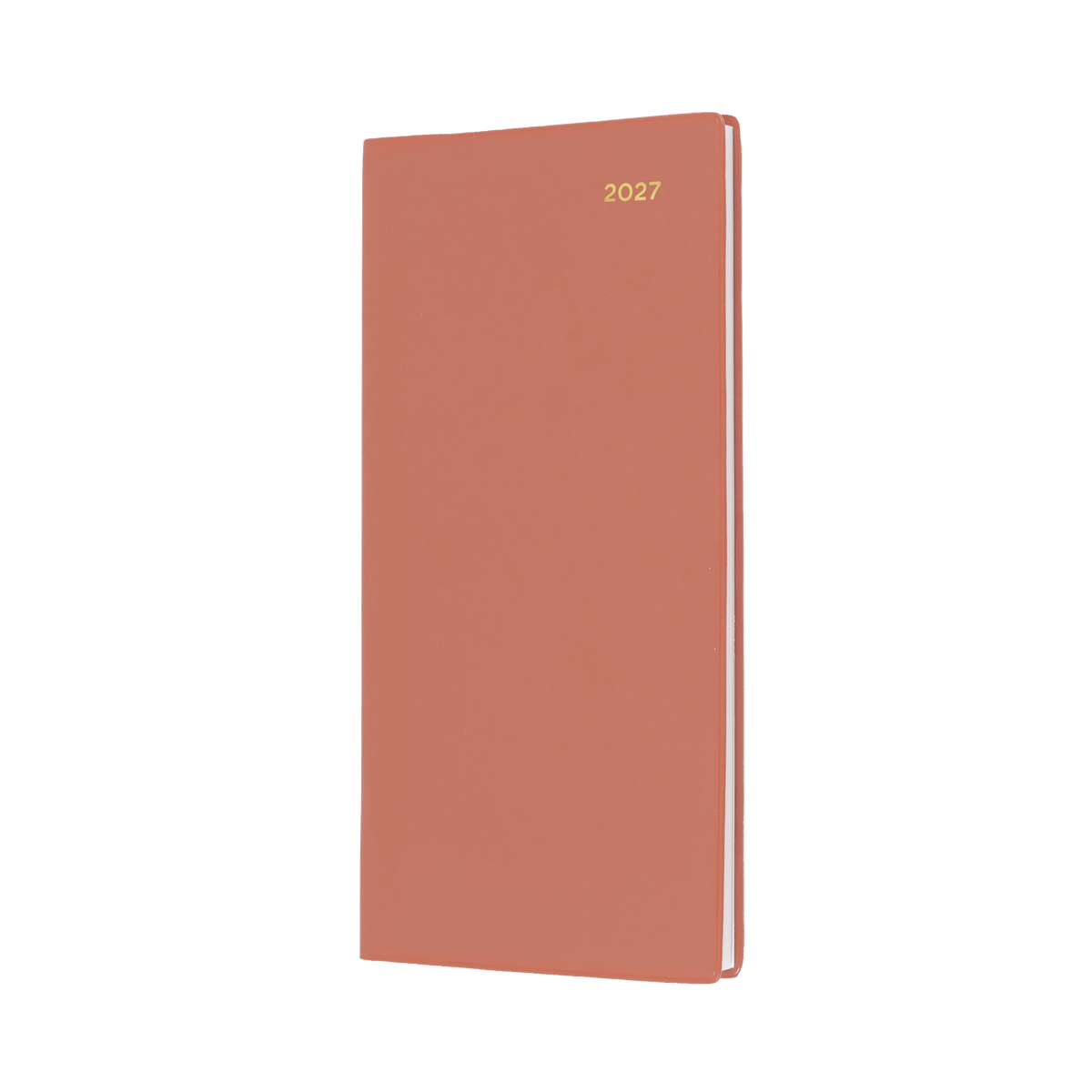 DIARY 2027 COLLINS BELMONT B6/7 377P.V44 PVC SLIM WTV PORT NEW ORANGE