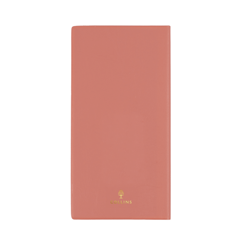 DIARY 2027 COLLINS BELMONT B6/7 377P.V44 PVC SLIM WTV PORT NEW ORANGE