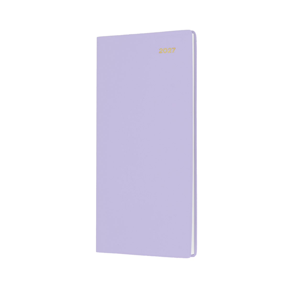 DIARY 2027 COLLINS BELMONT B6/7 377P.V55 PVC SLIM WTV PORT LILAC