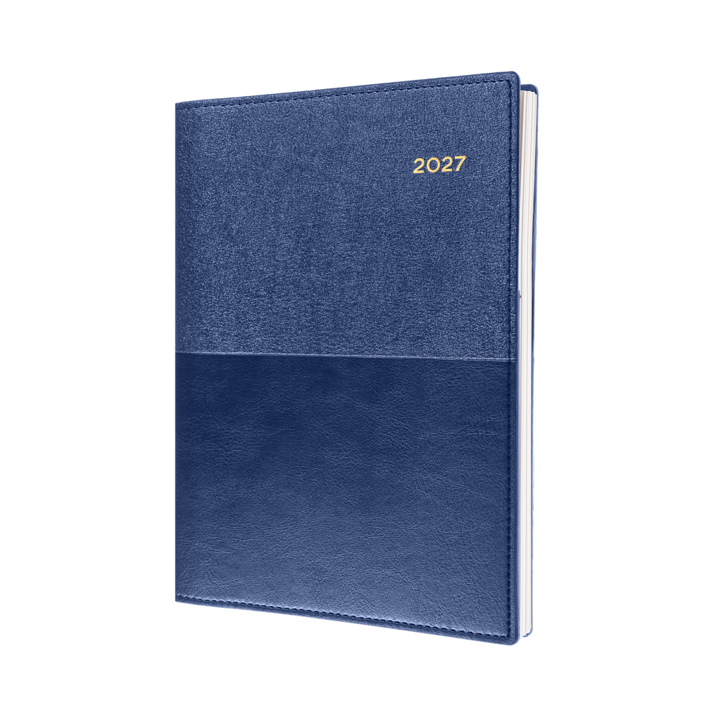 DIARY 2027 COLLINS VANESSA A4 145.V59 DTP BLUE