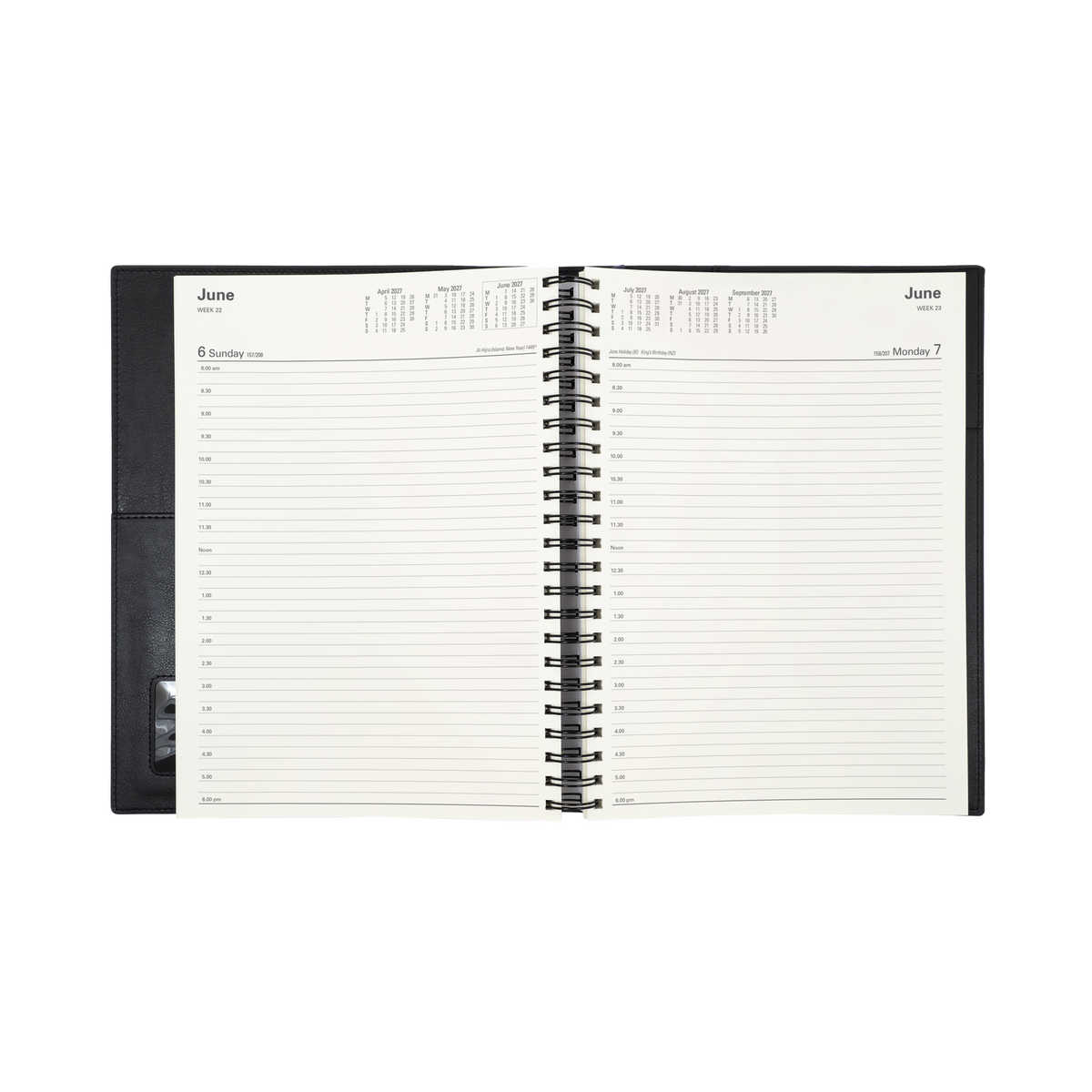 DIARY 2027 COLLINS VANESSA A4 145.V59 DTP BLUE