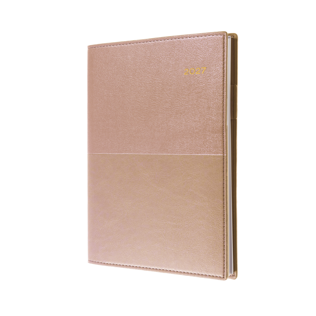 DIARY 2027 COLLINS VANESSA A5 185.V49 DTP ROSE GOLD