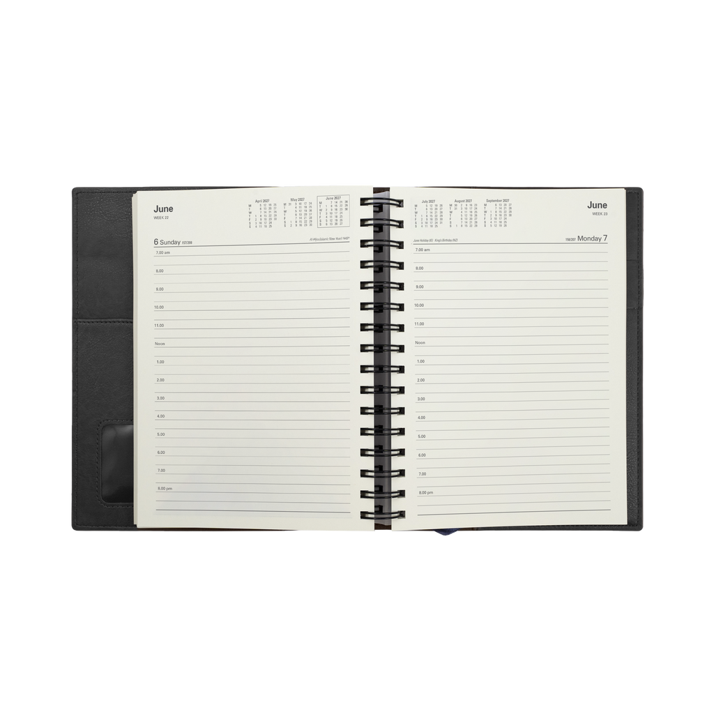 DIARY 2027 COLLINS VANESSA A5 185.V49 DTP ROSE GOLD