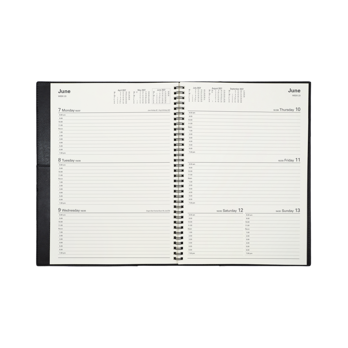 DIARY 2027 COLLINS VANESSA A4 345.V59 WTV BLUE