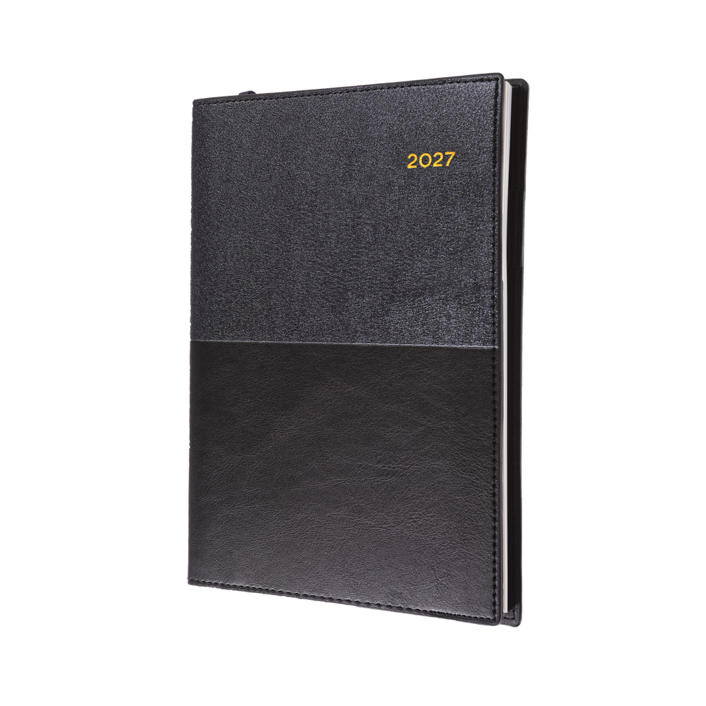 DIARY 2027 COLLINS VANESSA A6 365.V99 WTV BLACK