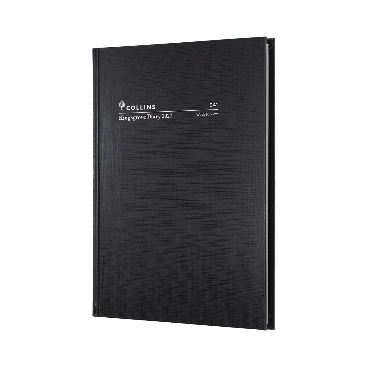 DIARY 2027 COLLINS KINGSGROVE A4 341.P99 WTV BLACK