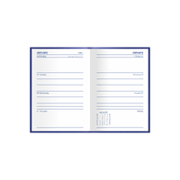 DIARY 2027 COLLINS KINGSGROVE A6 361.P99 WTV BLACK