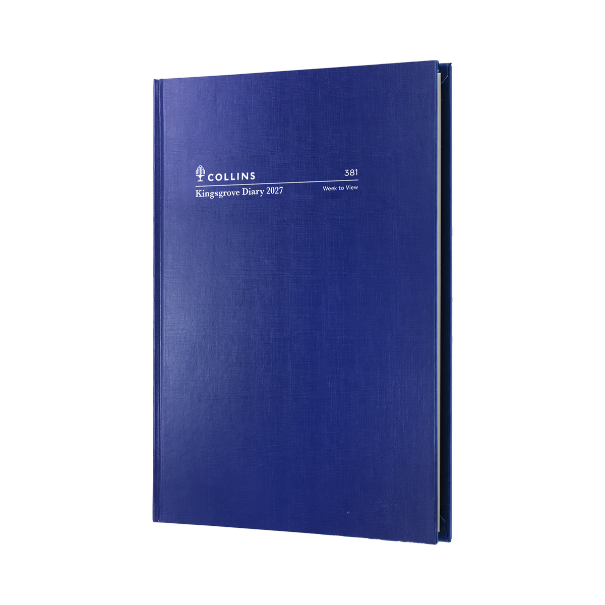 DIARY 2027 COLLINS KINGSGROVE A5 381.P59 WTV BLUE