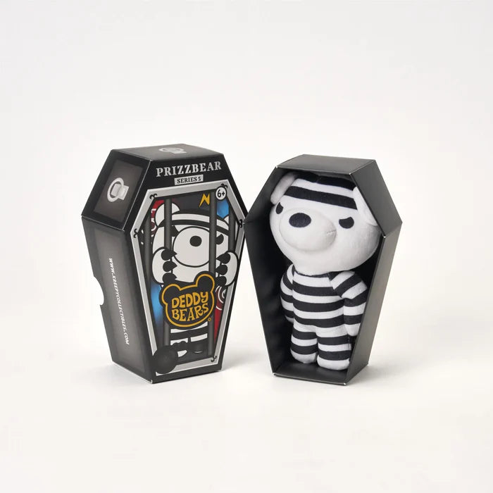 Prizzbear Bear Deddy Bear Plush In Coffin