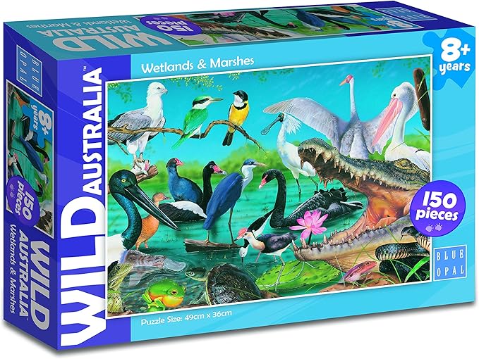 BLUE OPAL WILD AUSTRALIA WETLANDS & MARSHES 150 PIECES