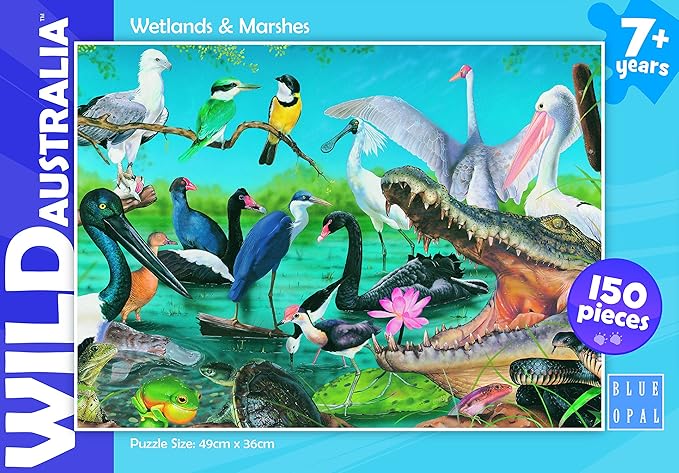 BLUE OPAL WILD AUSTRALIA WETLANDS & MARSHES 150 PIECES
