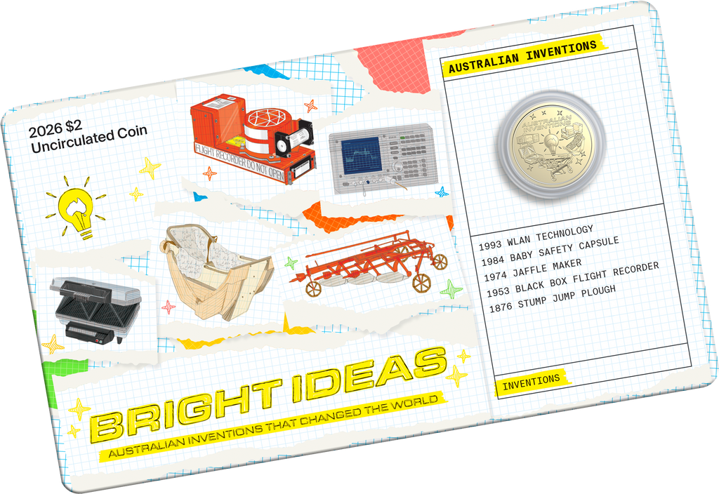 2026 Bright Ideas $2 Uncirculated Coin in Card
