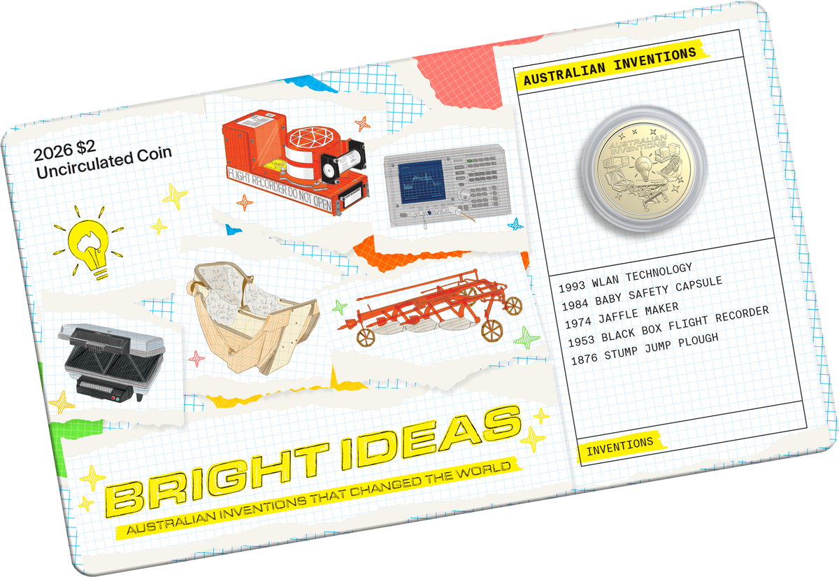 2026 Bright Ideas $2 Uncirculated Coin in Card