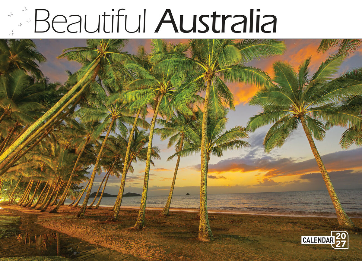 2027 Calendar Bartel Prestige Beautiful Australia Horizontal Wall, CA701