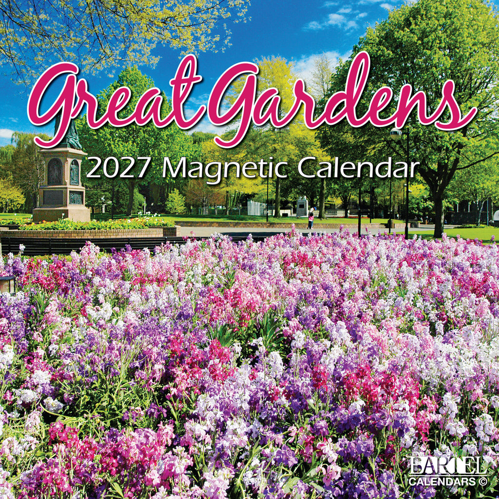 2027 Calendar Bartel Great Gardens Magnetic Wall, MC704
