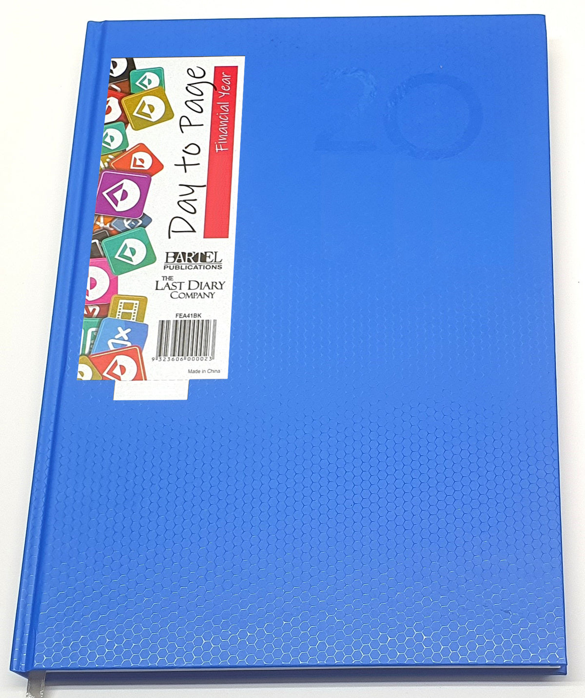 2026-2027 Financial Year Diary Everyday A4 Day to Page Blue Last Diary Company