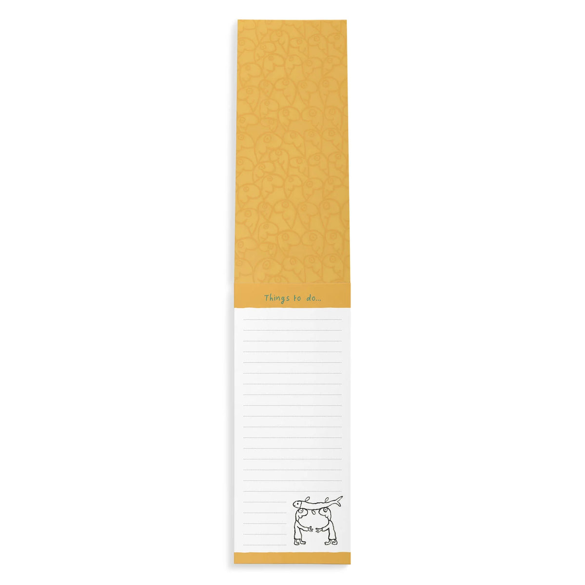 LEUNIG MAGNETIC LIST NOTEPAD READING