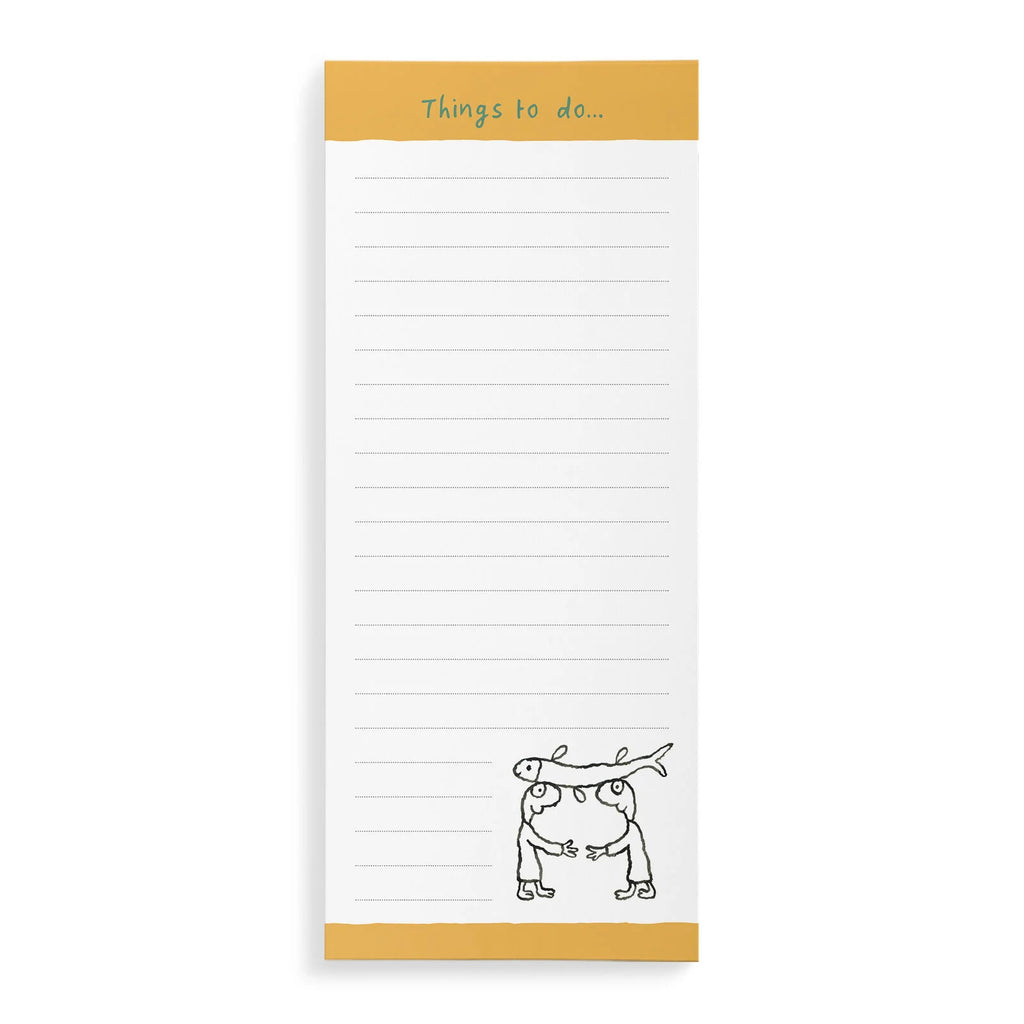LEUNIG MAGNETIC LIST NOTEPAD READING