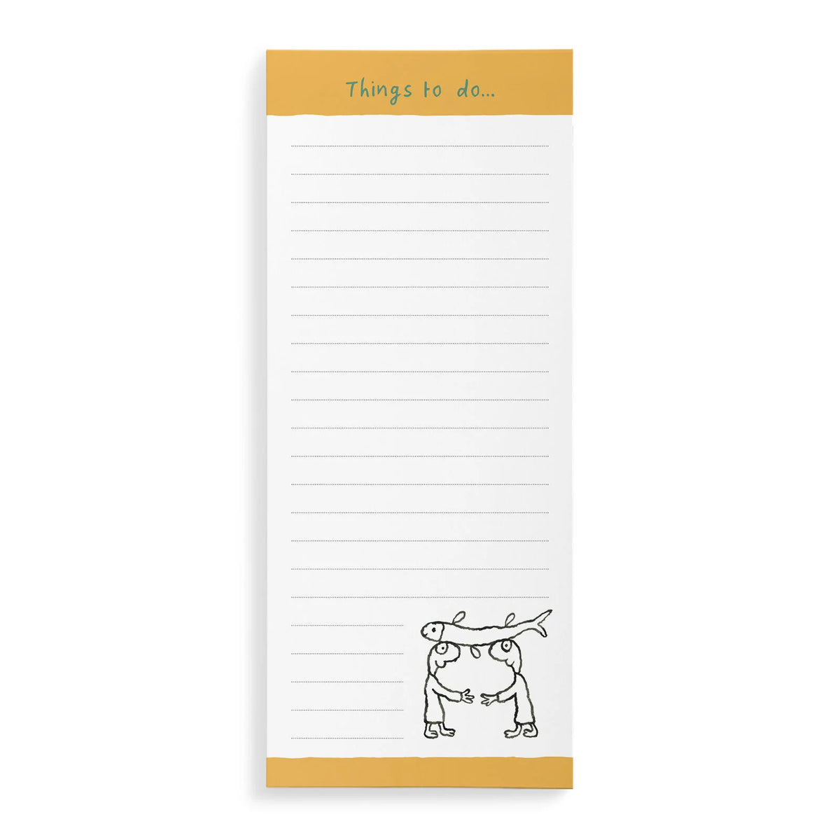 LEUNIG MAGNETIC LIST NOTEPAD READING