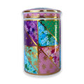 LISA POLLOCK CERAMIC TEA CANISTER - PRETTY PATCHWORK