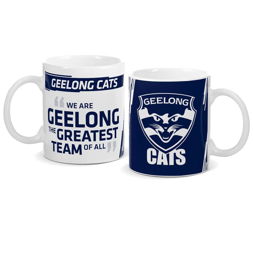 LOGO AND SONG MUG - GEELONG