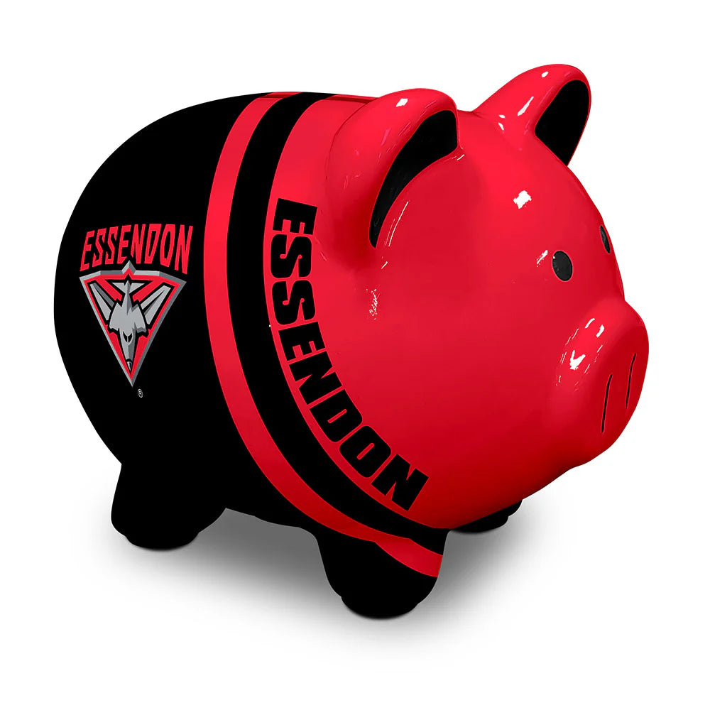 ESSENDON BOMBERS PIGGY MONEY BANK