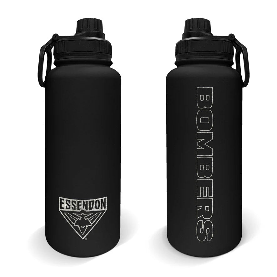 Essendon Bombers Stainless Steel Insulated Drink Bottle 960ml