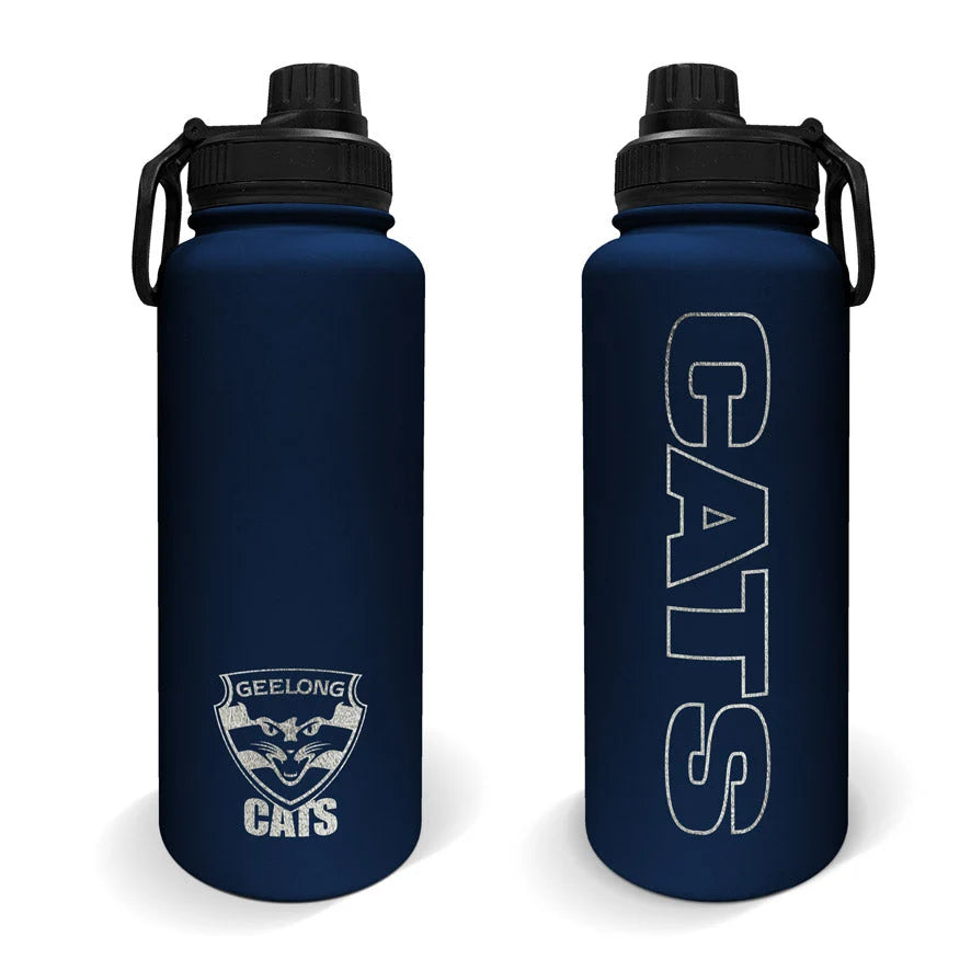 Geelong Cats Stainless Steel Insulated Drink Bottle 960ml