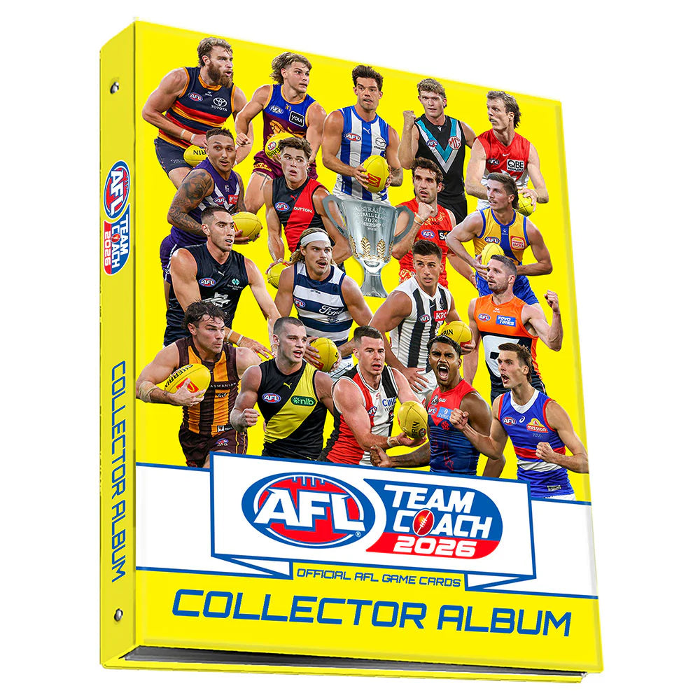 AFL 2026 TEAM COACH ALBUMS