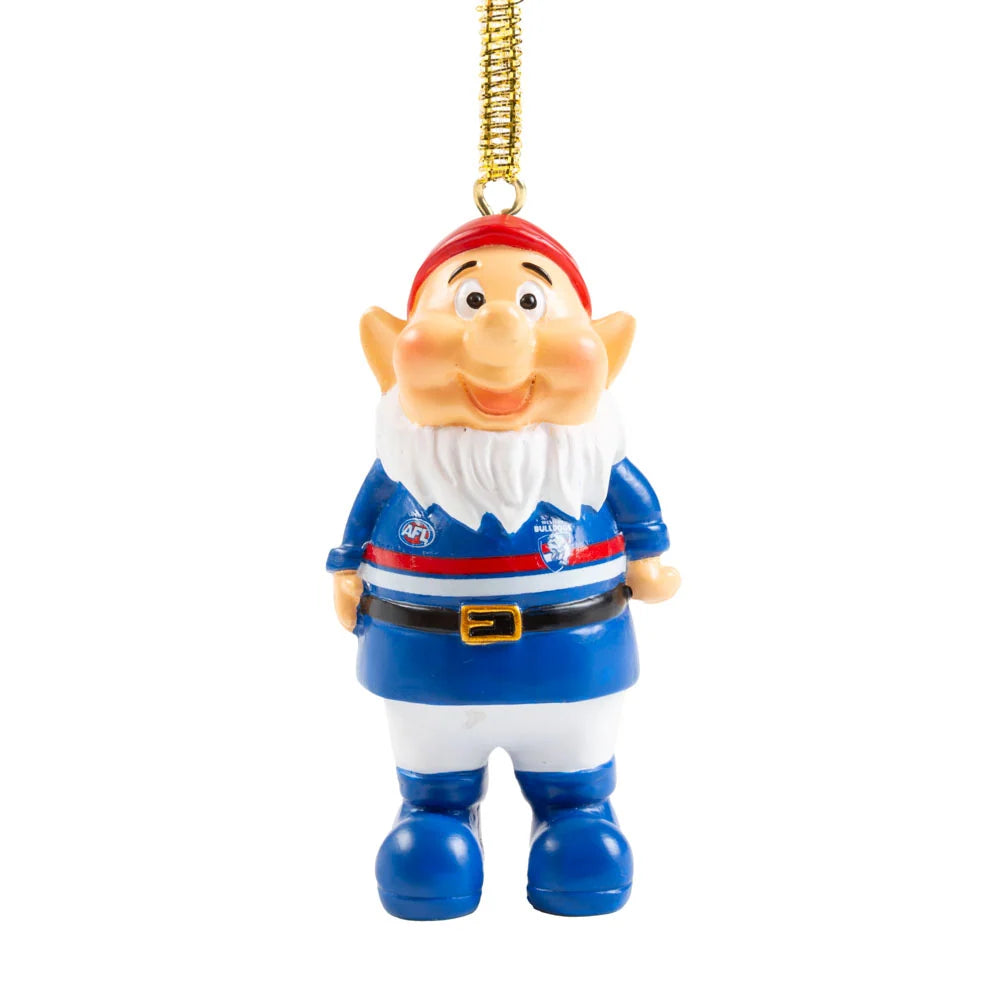 Western Bulldogs Mini Gnome Ornament
