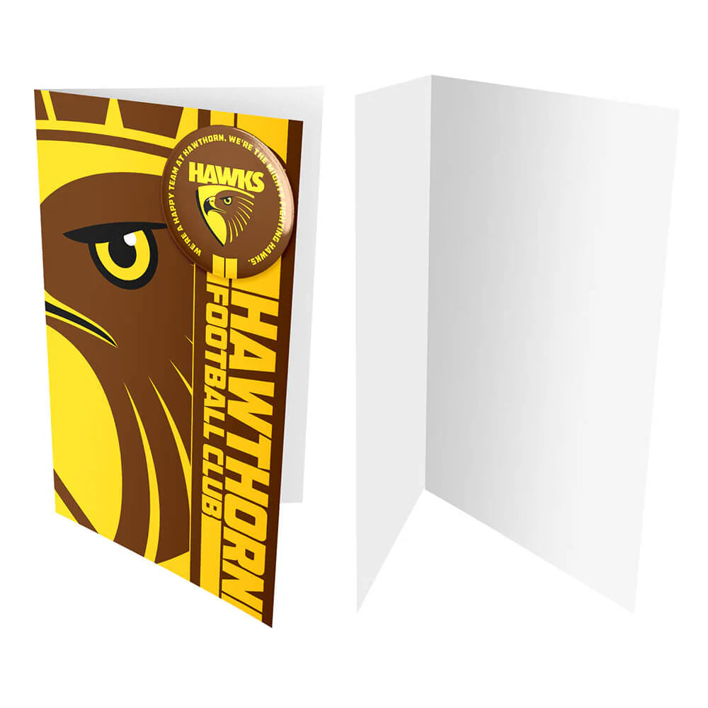 BADGE CARD - HAWTHORN