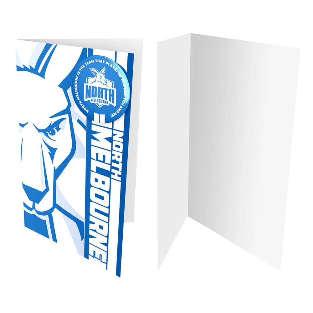 BADGE CARD - NORTH MELBOURNE