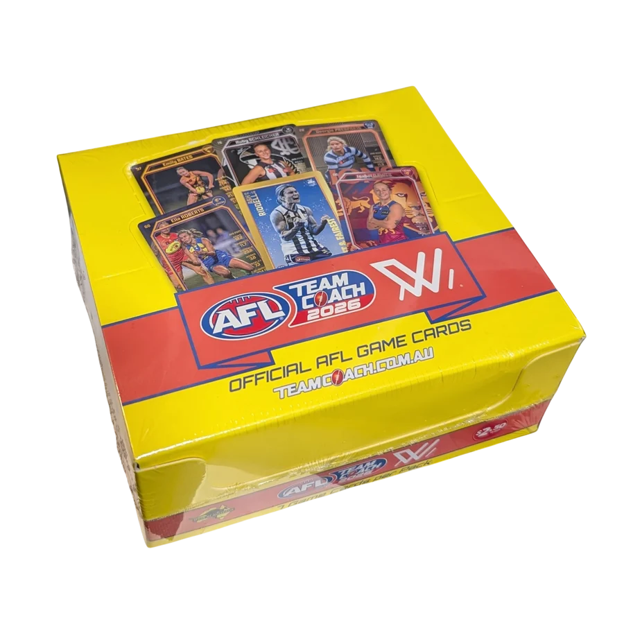 AFL WOMEN TEAM COACH 2026 CARDS