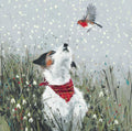Card Pack of 6-Feathered Friend