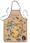 MAP OF TASMANIA APRON