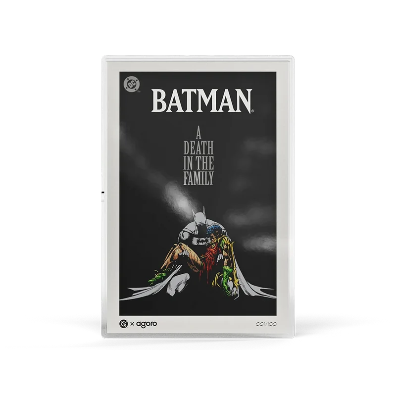 Batman A Death In The Family 20g Silver Collectible Foil