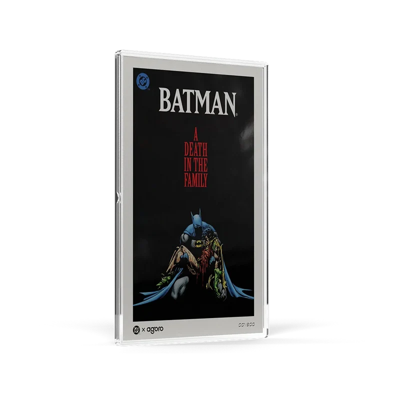 Batman A Death In The Family 20g Silver Collectible Foil