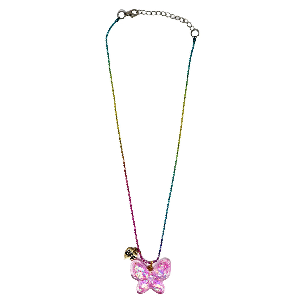 PINK POPPY - BFF TWINKLE BUTTERFLY NECKLACE SET