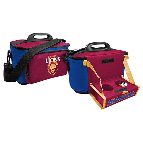 COOLER BAG WITH TRAY- BRISBANE LIONS